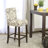 Vioria Upholstered Counter Stool with Solid Wood Frame-1009476602-990893181