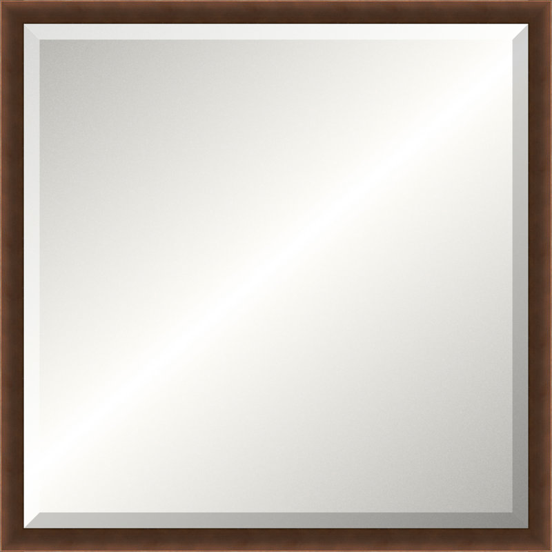 Bronze Metallic Mirror, Small Square