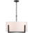Gaspara 4 - Light Dimmable Drum Chandelier