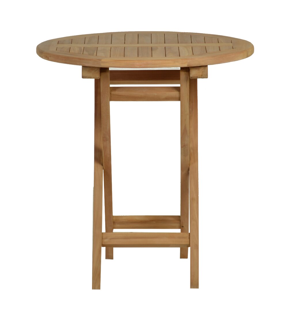 Klappbarer Bistrotisch Stickney aus Teak