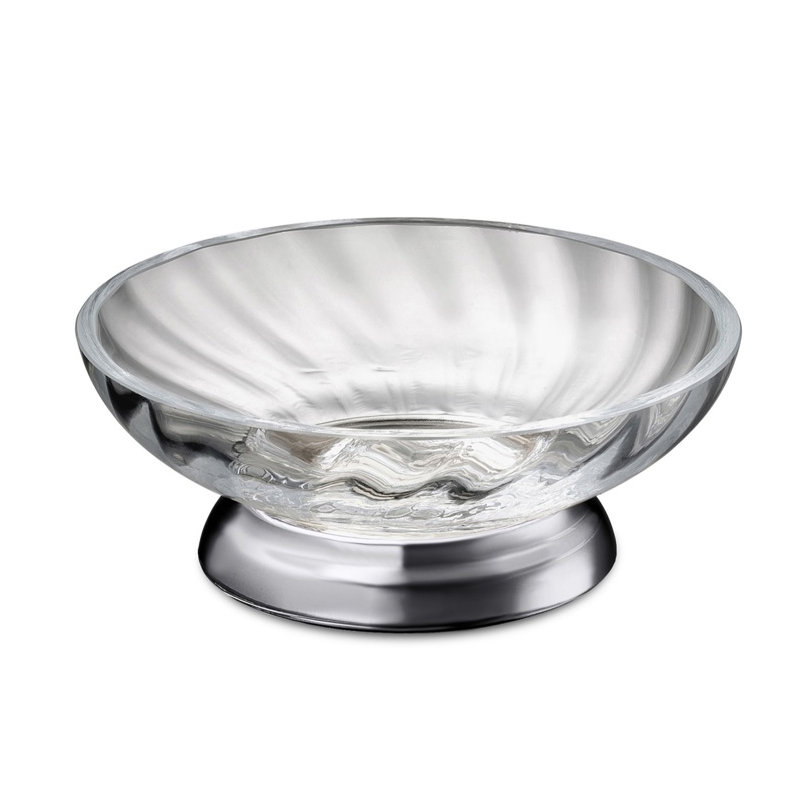 Plat à savon Okelley, Chrome