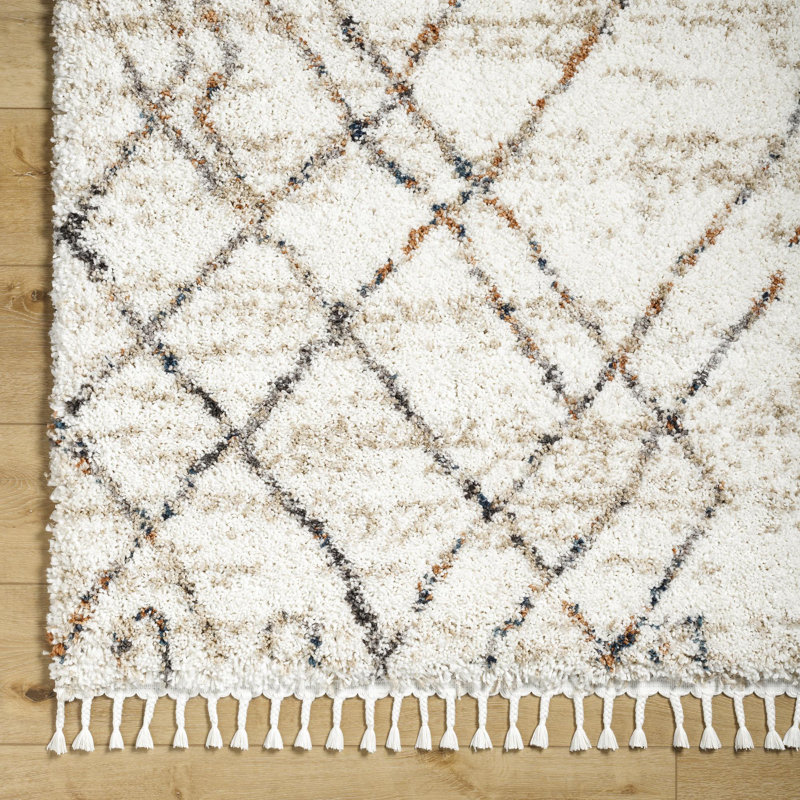 Geometric Indoor Rug, Rectangle 9'2" x 12'