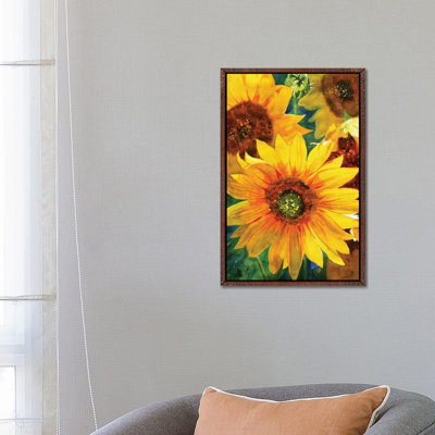 Sunflowers 1 Piece Painting on Canvas
