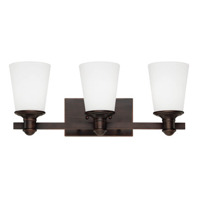 Beckville 3 - Light Dimmable Vanity Light