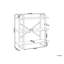 Boykins 111cm H x 111cm W Steel Etagere Bookcase