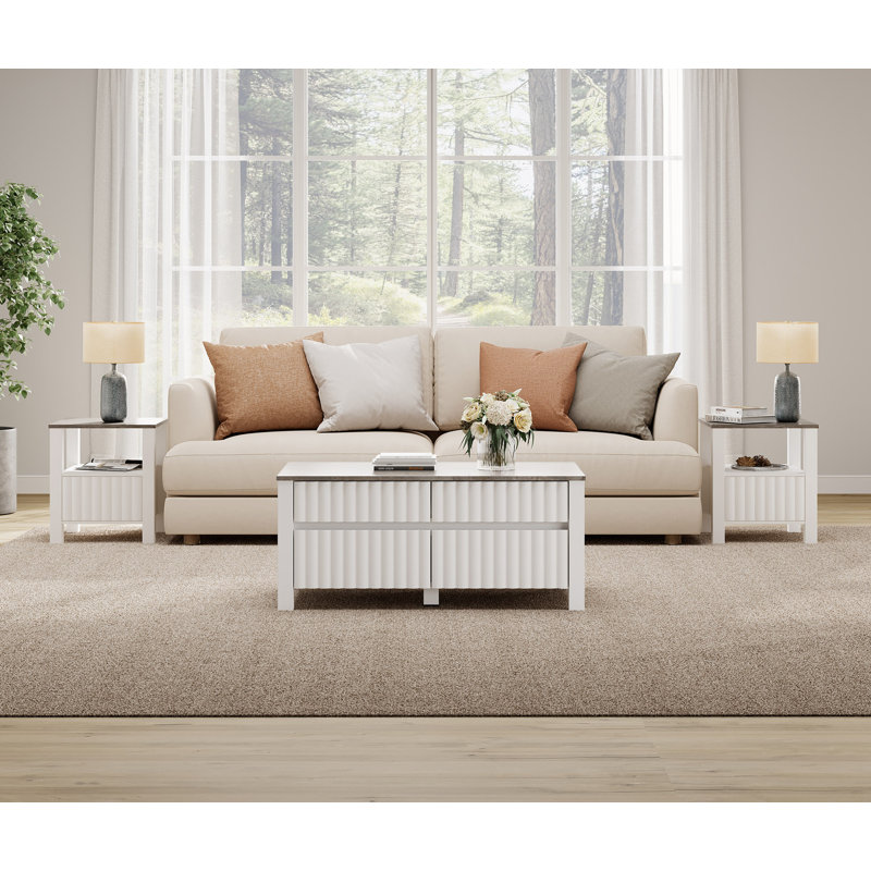 Carnetta 3 - Piece Living Room Table Set