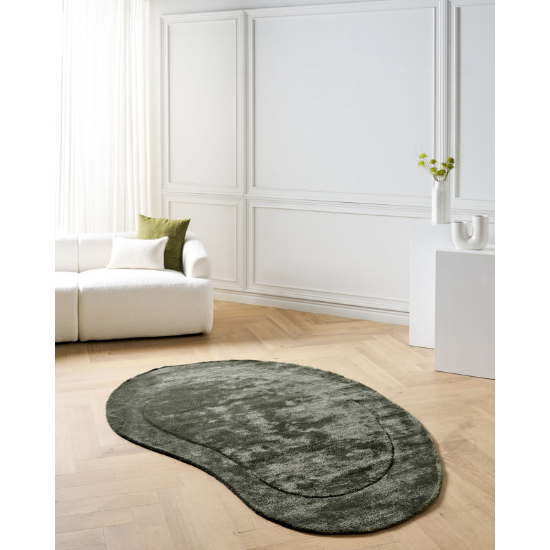 Bernadyne Viscose Hand Tufted 160cm X 230cm Area Rug