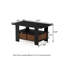 Table basse avec rangement et tiroir à bacs en bois Modern Modern-925342205