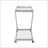 Stylish and Functional Bar Cart with Sturdy Construction for Entertaining