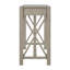 Console U_Style en placage d'acacia de 60 po avec 4 tiroirs spacieux-205042553