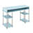Edwin No Tools Writing Desk with Shelves-2141479251