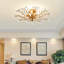Jamei 5 - Light 80cm Dimmable Crystal Semi Flush Mount-1752915275-1785615762