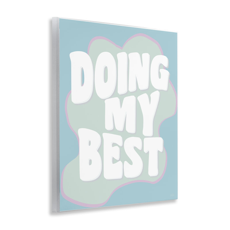 "Doing my best phrase", art mural par Natalie Carpentieri