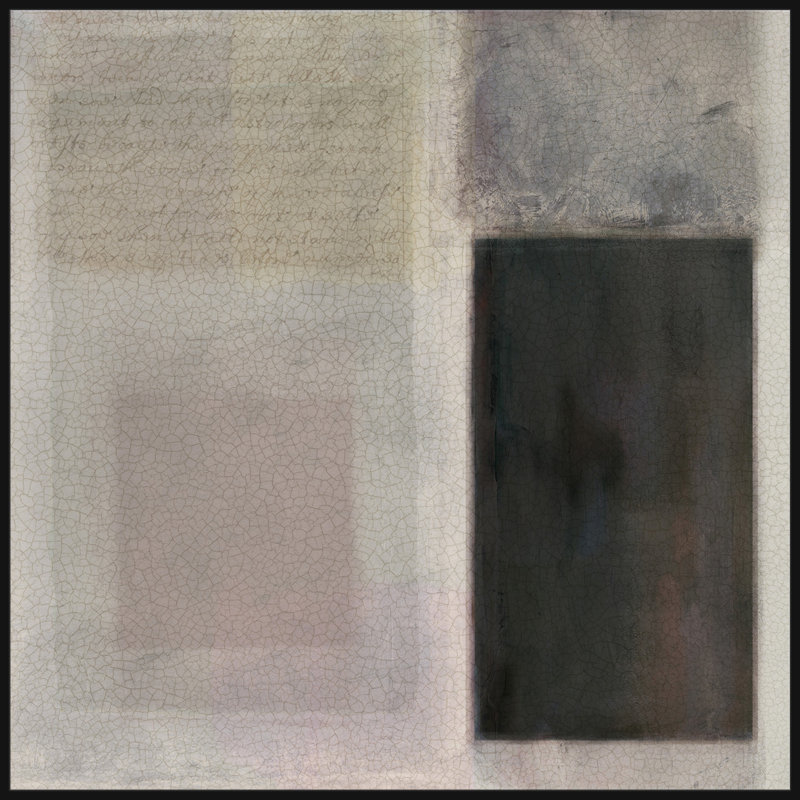 «Mute Hues I» par Marmont Hill - reproduction encadrée sur toile, H 12 po x l 12 po x P 1,5 po