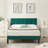 Auxter Upholstered Platform Bed Frame with Vertical Channel Tufted Adjustable Headboard, Velvet Fabric Mattress Foundation with Strong Wooden Slats, Heavy Duty, No Box Spring Needed, Noise-Free-1848883885-1877220115