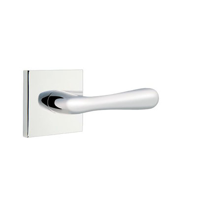 Levier de porte avec rosette pour la vie privée (lit et salle de bain)