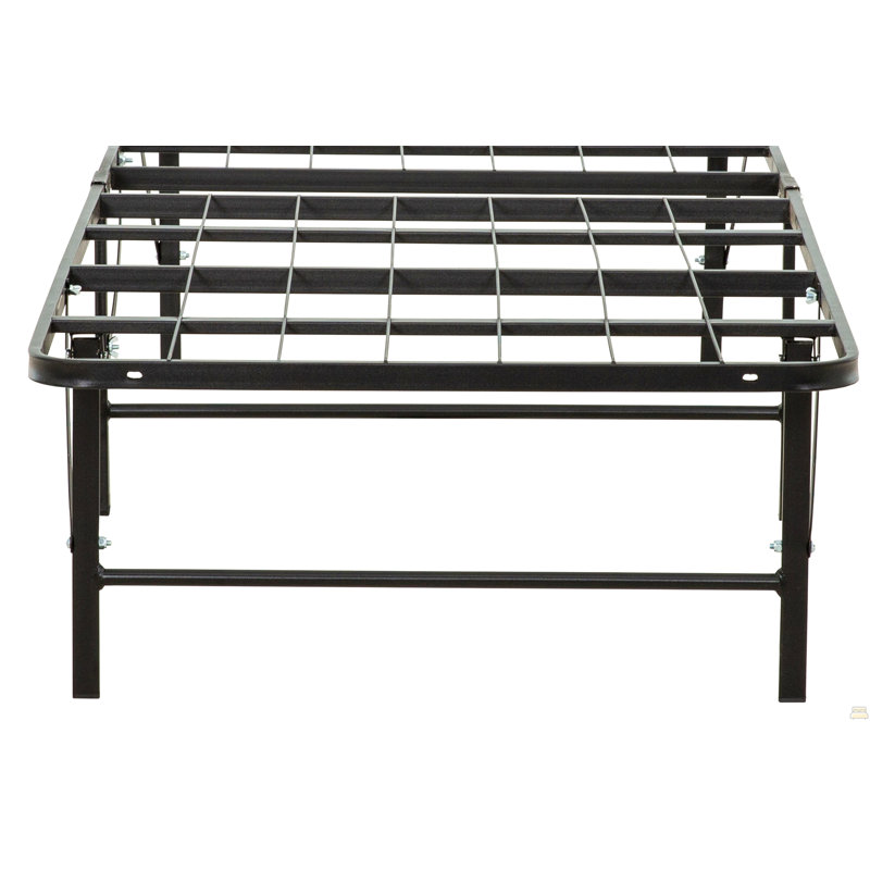 Base de lit plateforme en métal - Base de lit simple, Lit simple