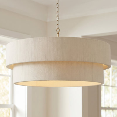 4 - Light Dimmable Tiered Chandelier