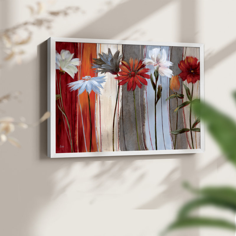 Spring Debut - Impression encadrée - Restickable, H 16 po x l 20 po, White