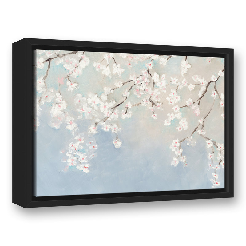 " White Cherry Blossoms ", 13.75" H x 17.75" W