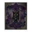 Giclée encadrée «Black Cat with Gothic Florals» par Lori Mosley-1545864256-1545864257