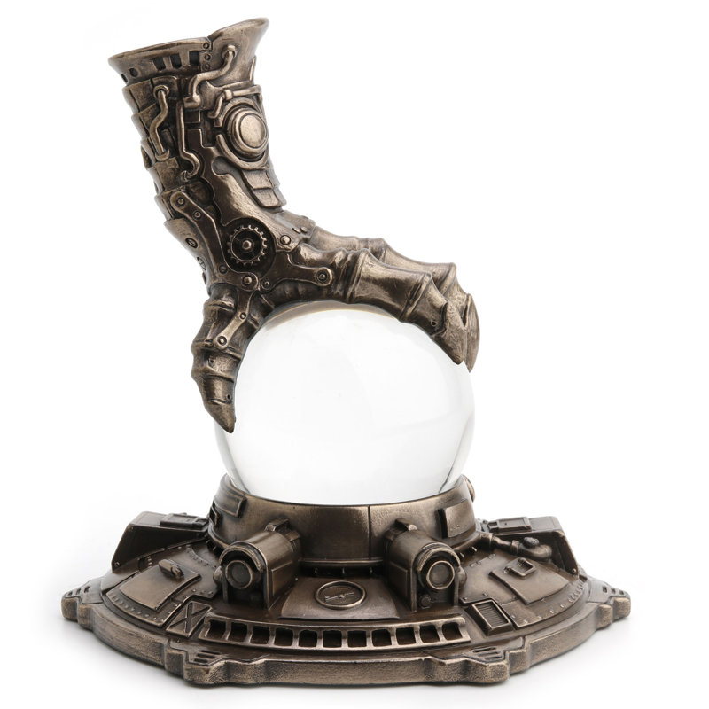 Boule de cristal 6,5 po Steampunk