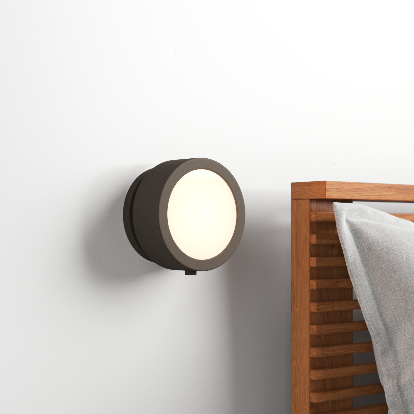 Ambrette 5" Single Light Flush Mount, Bisque