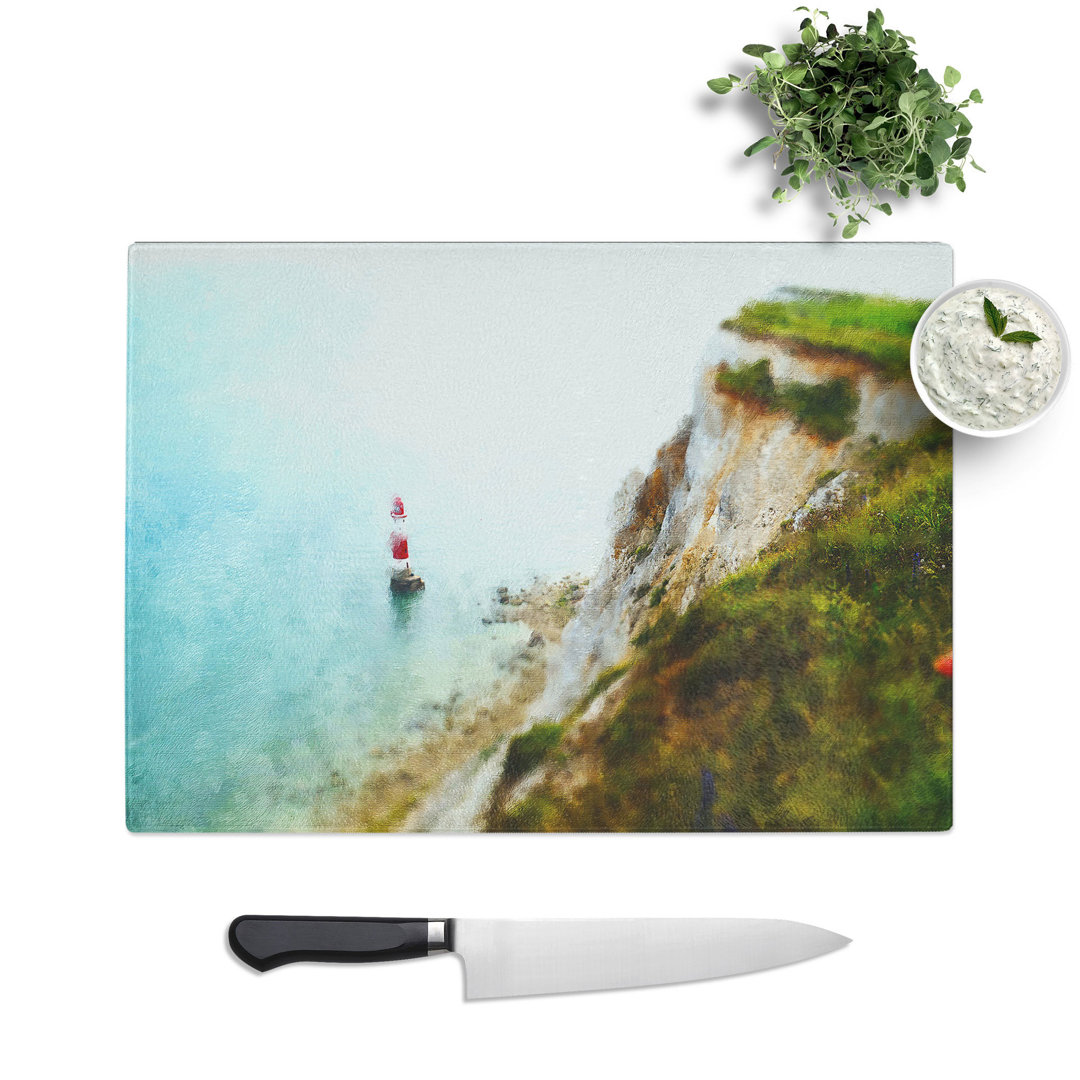 View of a Lighthouse Vol.5 Painting Chopping Board