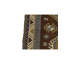 Hand-Knotted High-Quality Orange and Green Area Rug