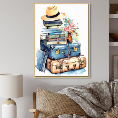 Voyage aventure I - Art mural campagne pour le salon