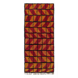 Hand Knotted Wool Geometric Area Rug
