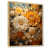 Toile naturelle avec cadre flottant