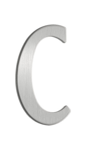 2 po Numéro de maison Beslagsboden, Acier inoxydable noir, 4