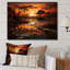 «African Sunset Oasis I», reproduction sur toile-1835227150-1835227191
