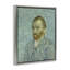 "Van Gogh", autoportrait classique encadré sur toile flottante par one1000paints-1616472497-1620976932