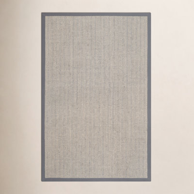 Brown Gray Jute Rug