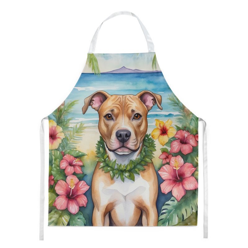 Tablier Pit Bull Terrier Luau
