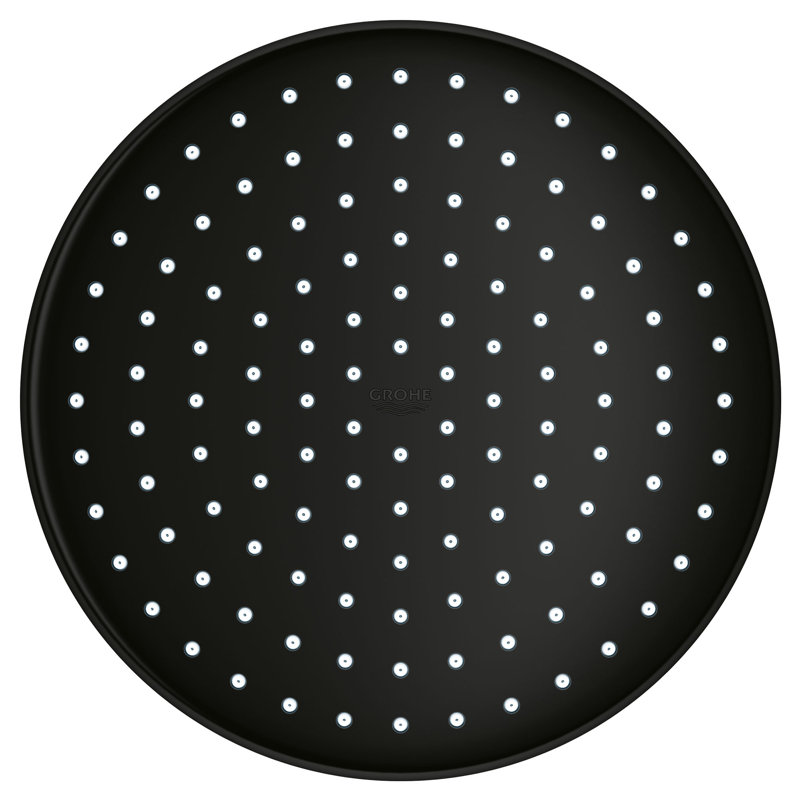 Tempesta 250 10-Inch Rainshower Shower Head, 1.78 GPM and Rainhead Size, Matte Black
