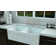Vintage III Plus Bridge Faucet with Long Traditional Swivel Spout Cross Handles and Solid Side Spray