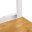 Rectangular Dining Table with Steel Base-71129581-71129582