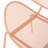 Andrighetti Outdoor Metal Mesh Shell Chairs-615870363