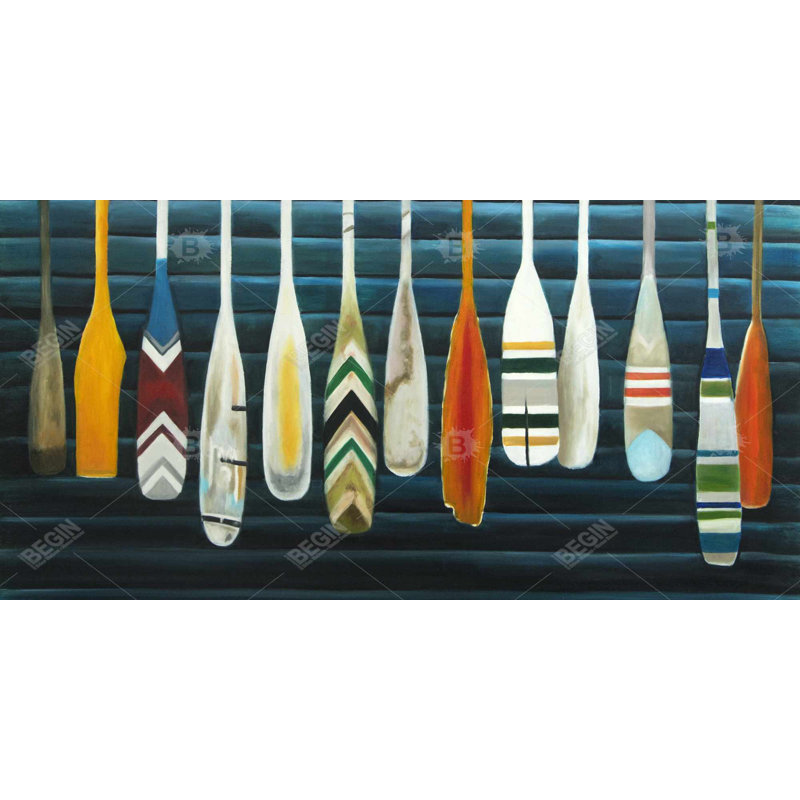 Paddles - 15.75"x31.50" Desk mat
