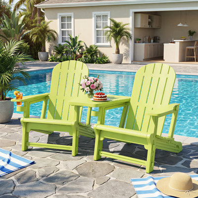 Chaise Adirondack d'extérieur pour 2 personnes