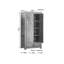 Metro Polis Solid Wood Wardrobe