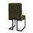 7-Piece Modern Rectangular Dining Table Set For 6 With Upholstered Dining Chairs-445148359