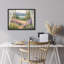 Affiches murales encadrées « Vue sur le jardin par la fenêtre » - Paysage floral vu par la fenêtre, pour la chambre à  coucher-125212267-125212268