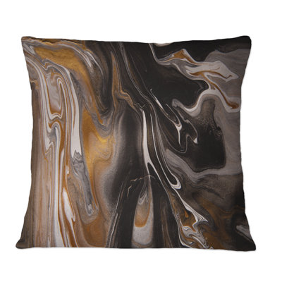 Abstract Throw Pillow