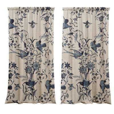 Kasturi Velvet Blackout Curtain Panel Pair