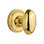 Homestead Interior Mortise Door Knob with Classic Rosette