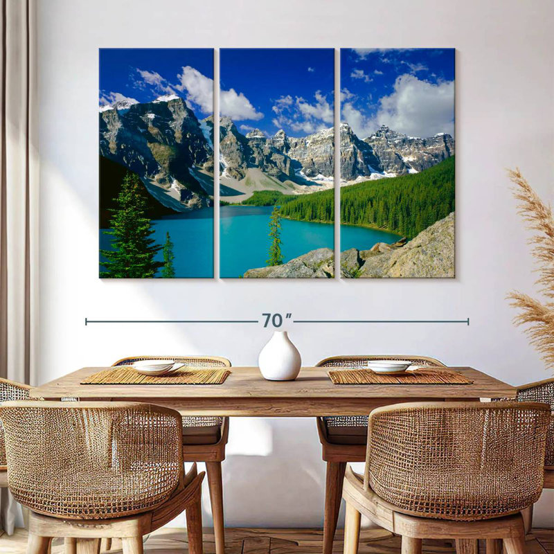 Alvord Enchanting Banff Landscape, 42" H x 65" W